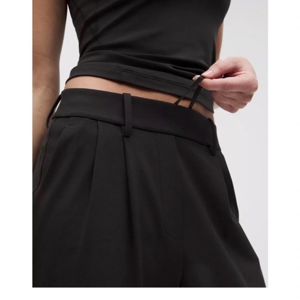 Lululemon Daydrift wide leg trouser black - Picture 3 of 8
